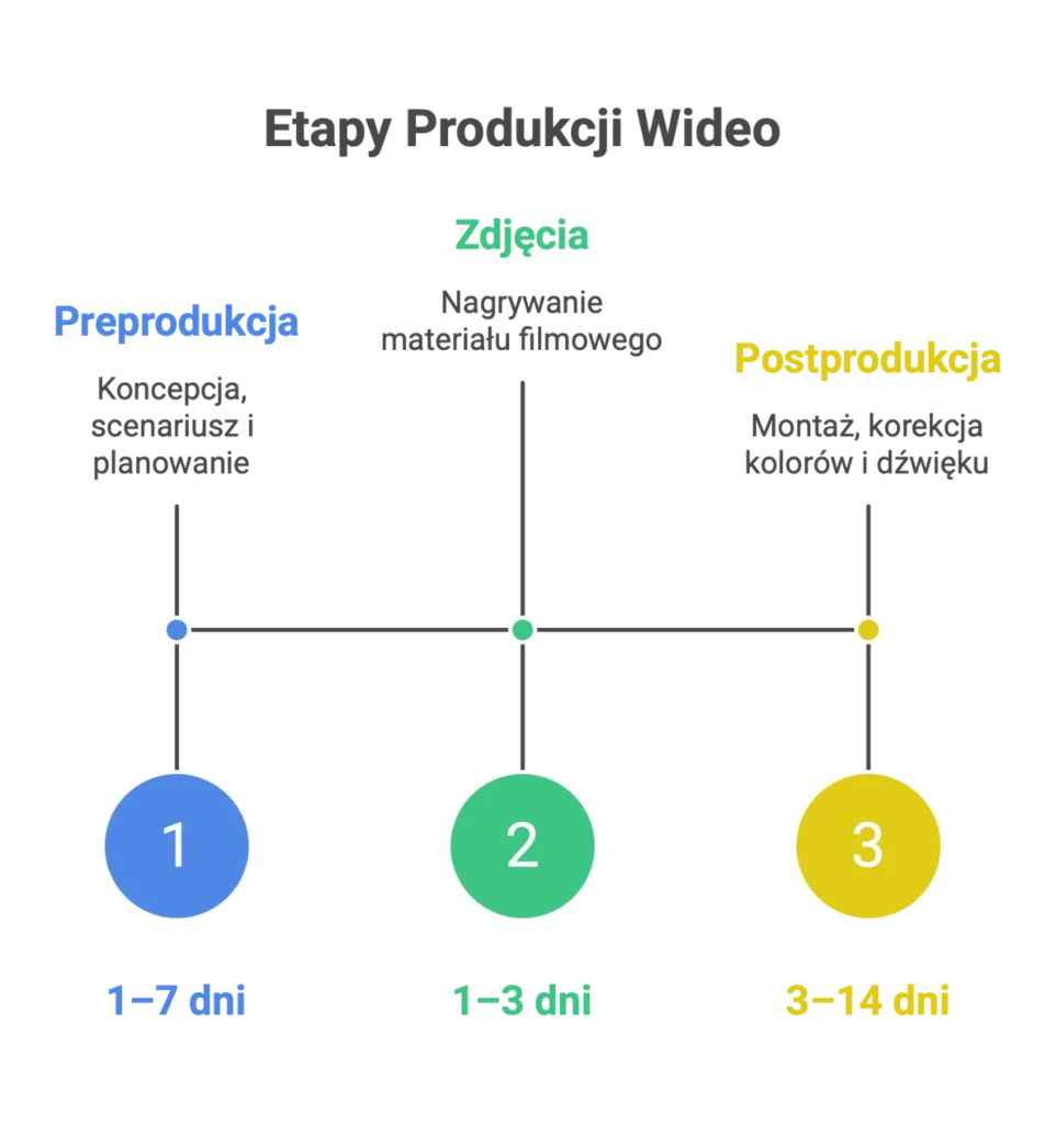 Etapy produkcji wideo 1